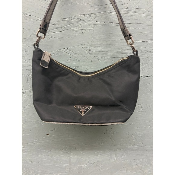 Prada Black Mini Shoulder Bag - Picture 2 of 14